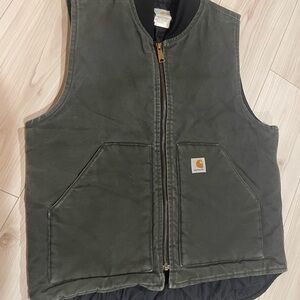 Carhartt Dark Green Work Vest